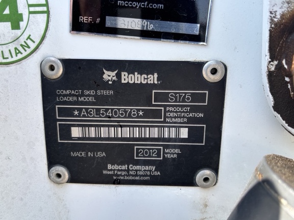 2012 Bobcat S175