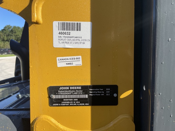2026 John Deere 325G