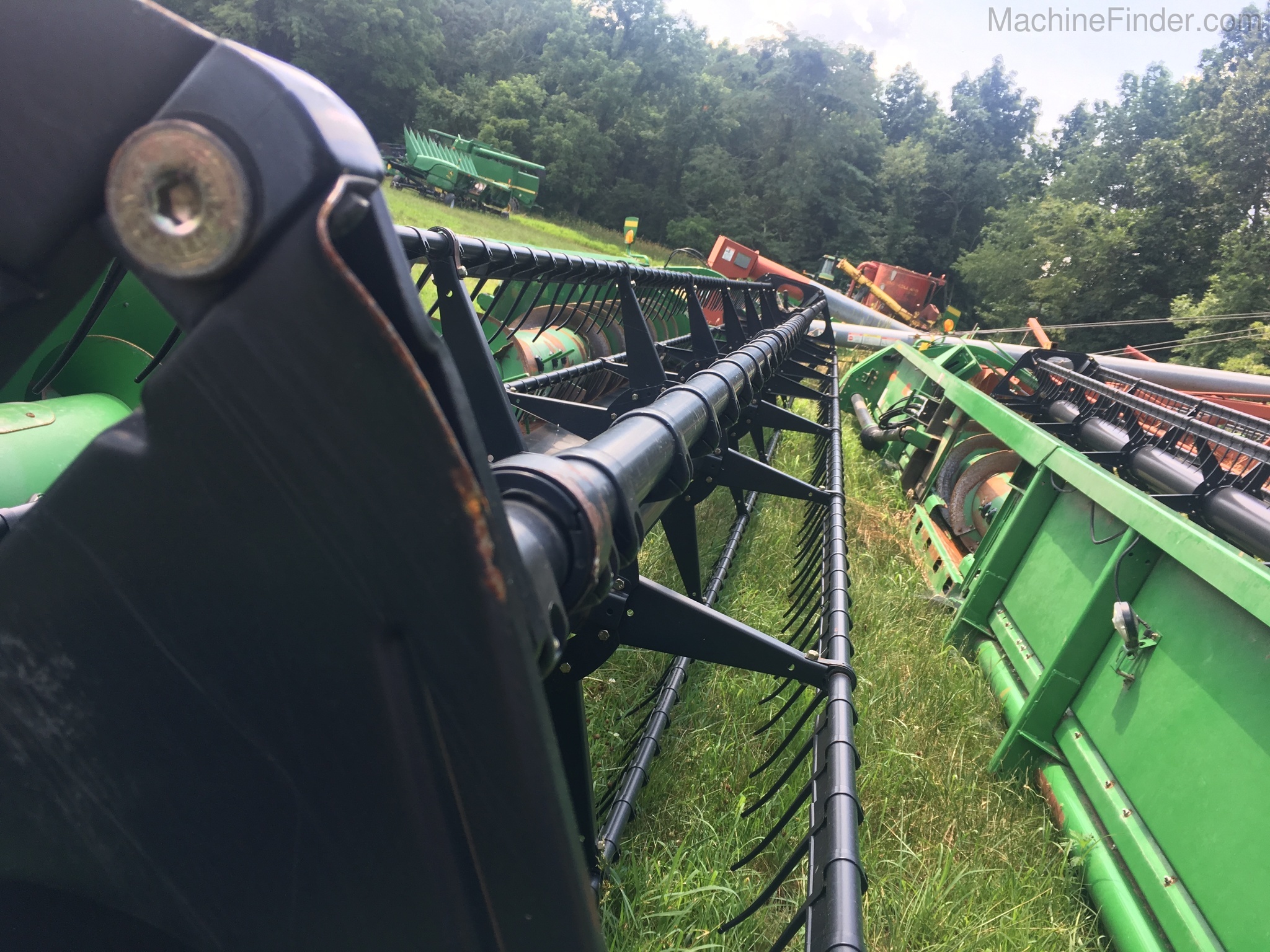 2009 John Deere 635F Image 6