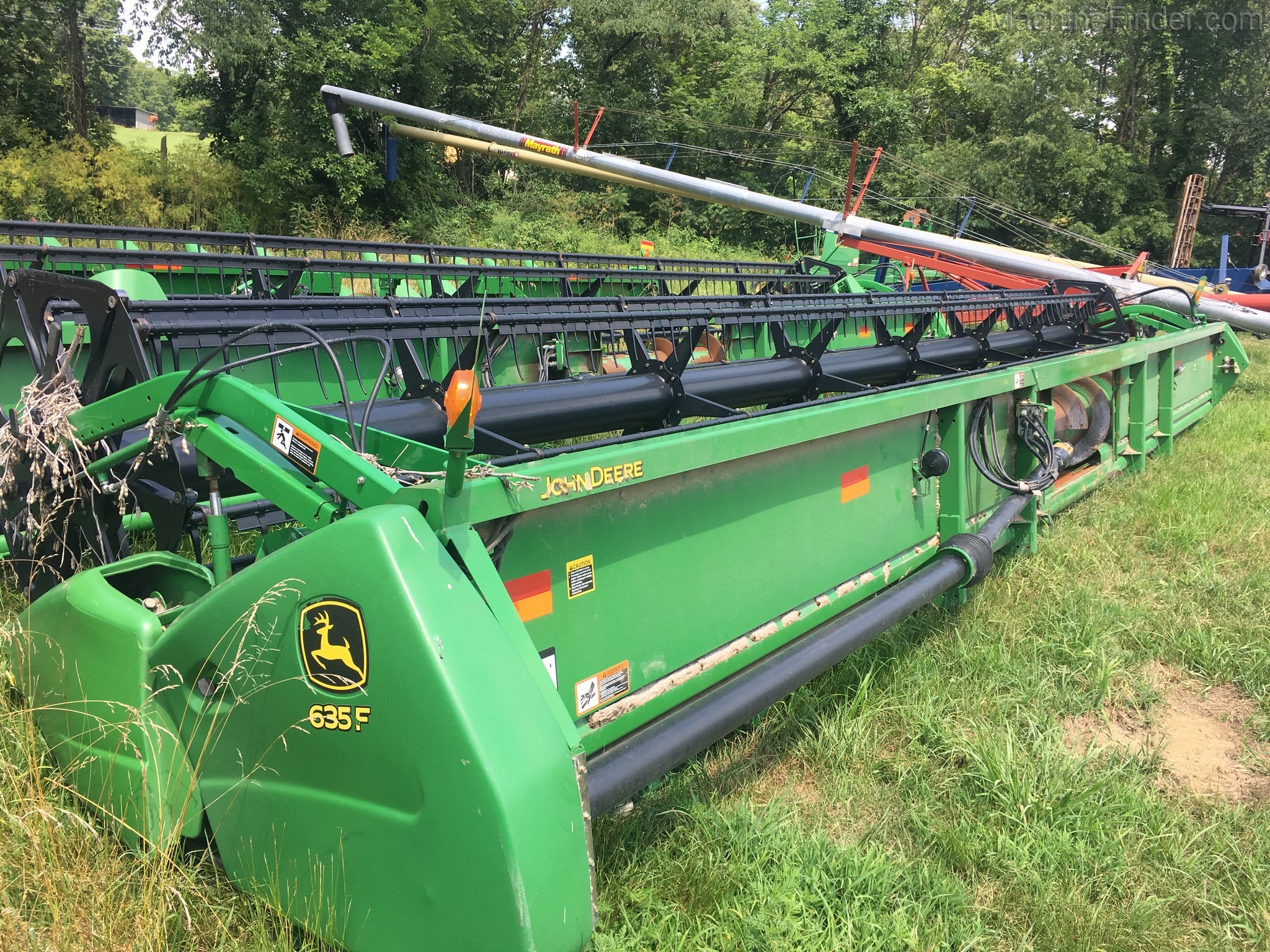 2009 John Deere 635F Image 2