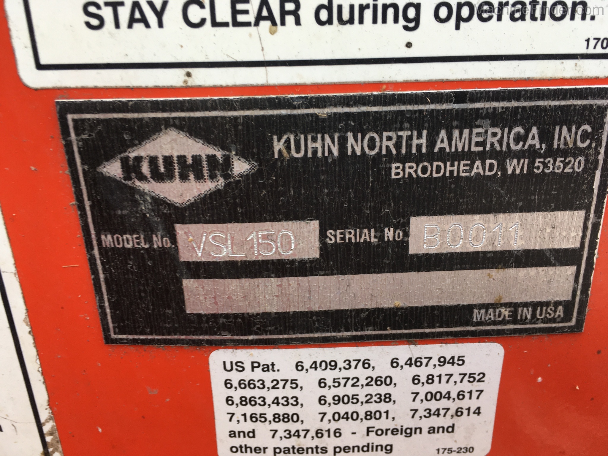 2010 Kuhn Knight VSL150 Image 11