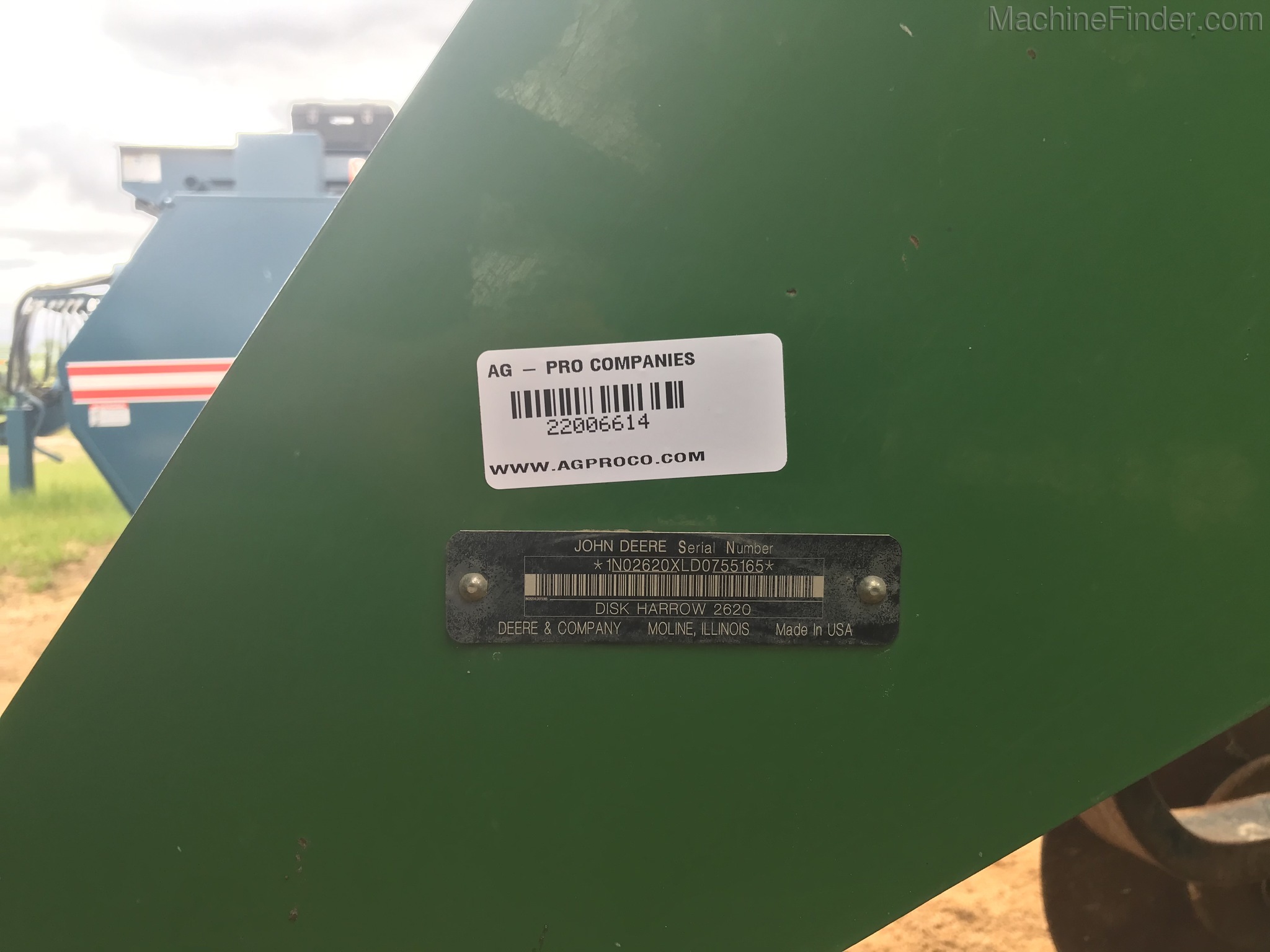 2013 John Deere 2620 Image 8