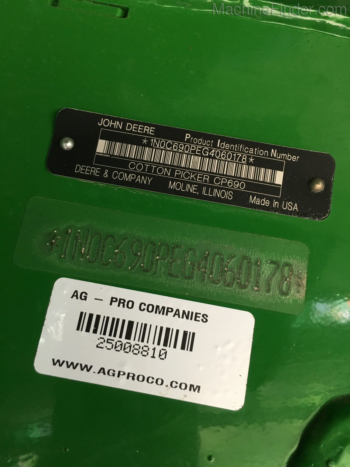 2016 John Deere CP690 Image 6