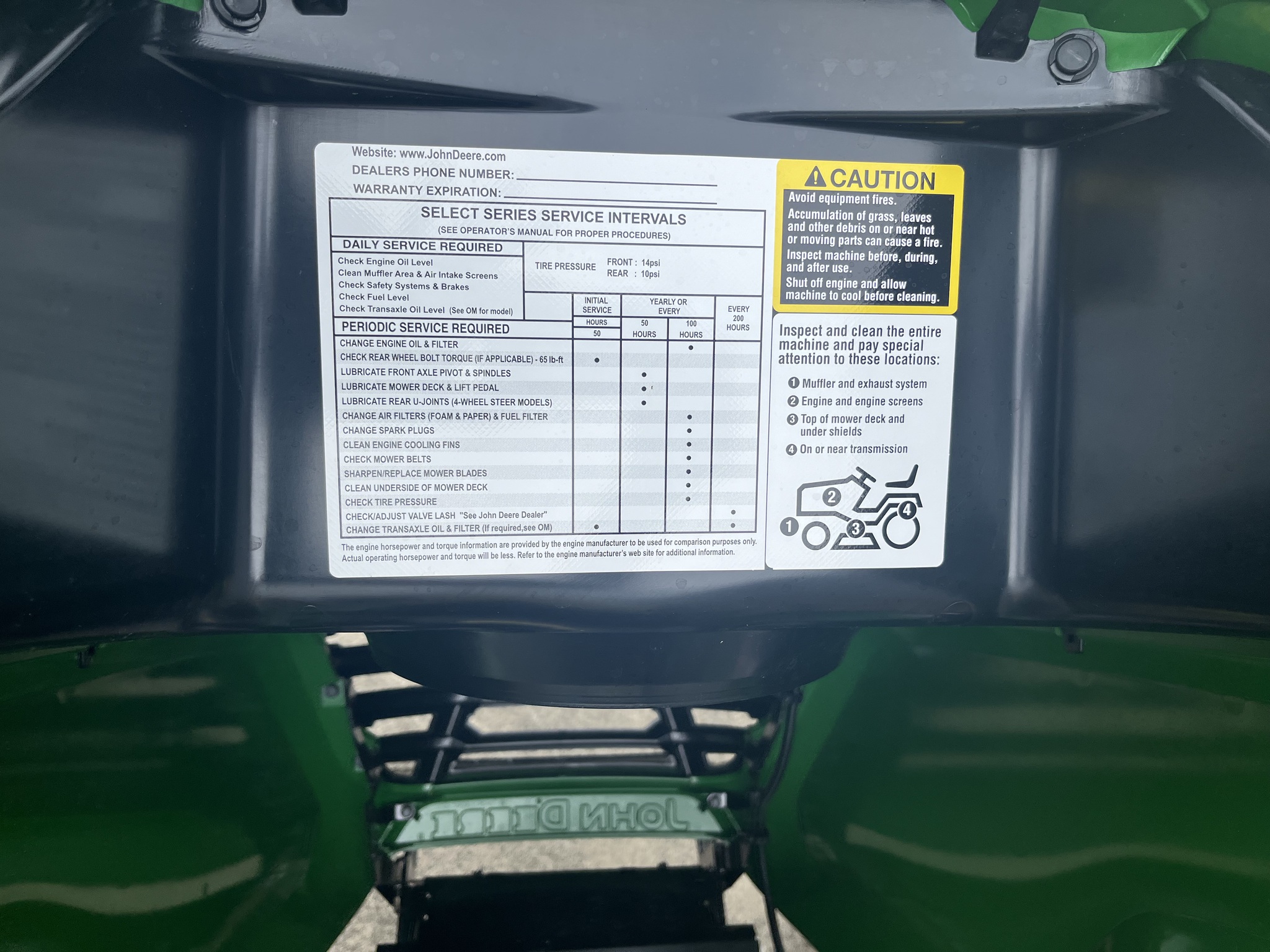 2025 John Deere X580A Image 15