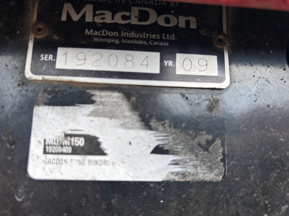 Used 2009 MacDon M150 Windrowers at Horizon Ag & Turf in Barrhead, AB - Photo21