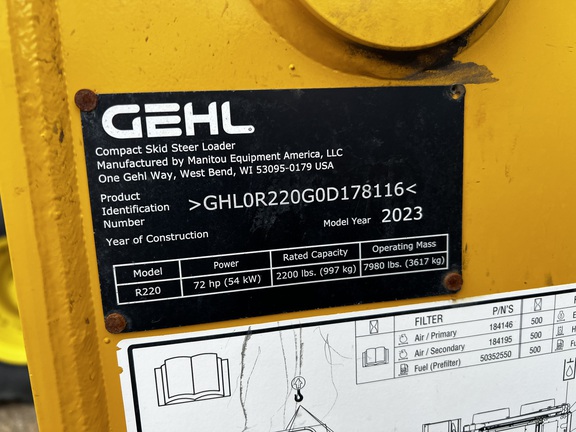 2023 Gehl R220 - Photo30