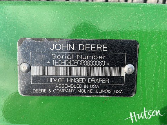Photo of 2024 John Deere HD40F
