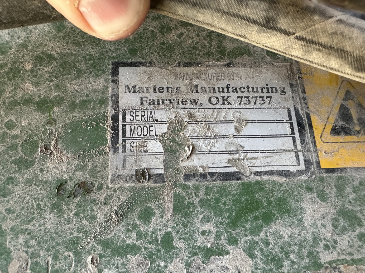   Martens D16 at Heritage Tractor in Joplin, MO