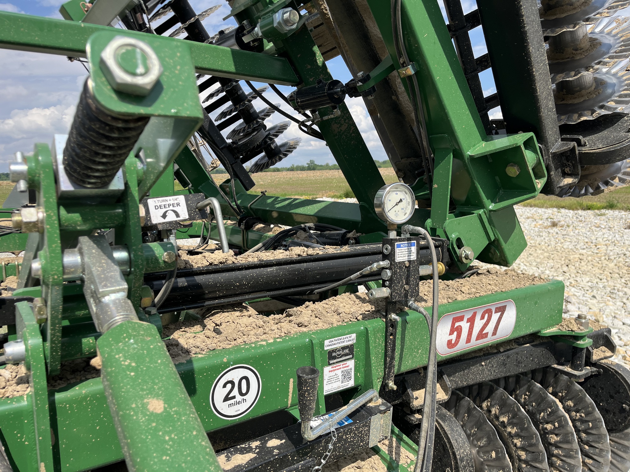 Used 2024 McFarlane IC-5127-DRBH Vertical Tillage at Koenig Equipment in Greensburg, IN - PhotoXL8