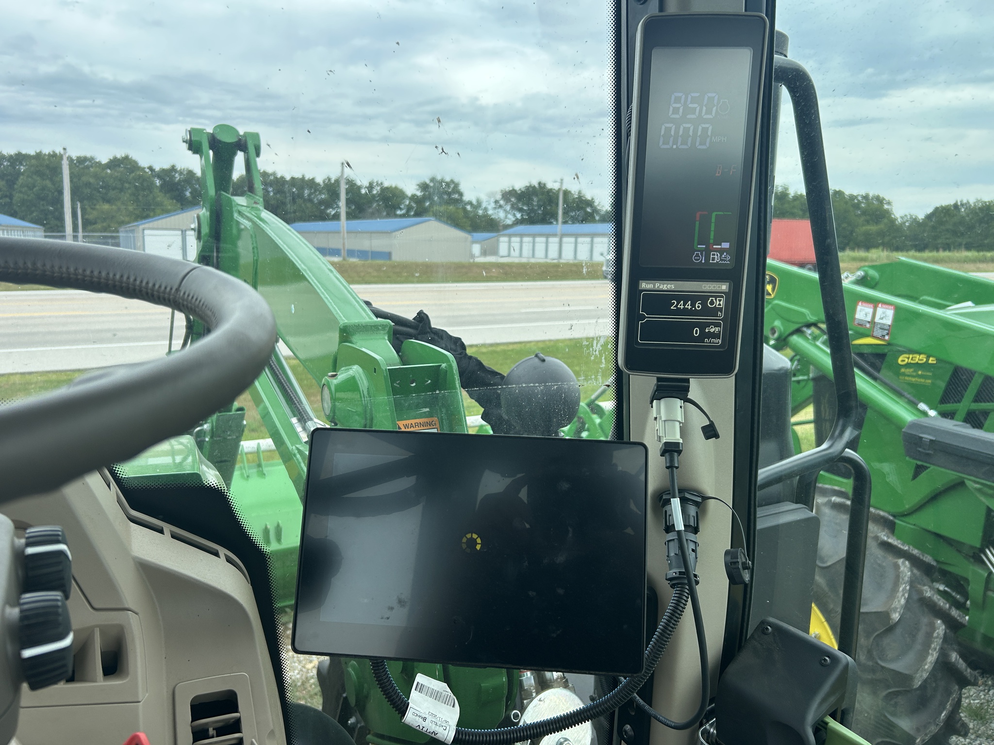  2024 John Deere 6120M at Heritage Tractor in Clinton, MO