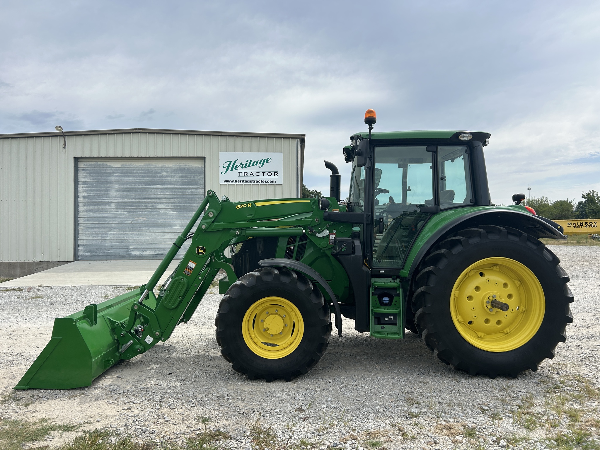  2024 John Deere 6120M at Heritage Tractor in Clinton, MO