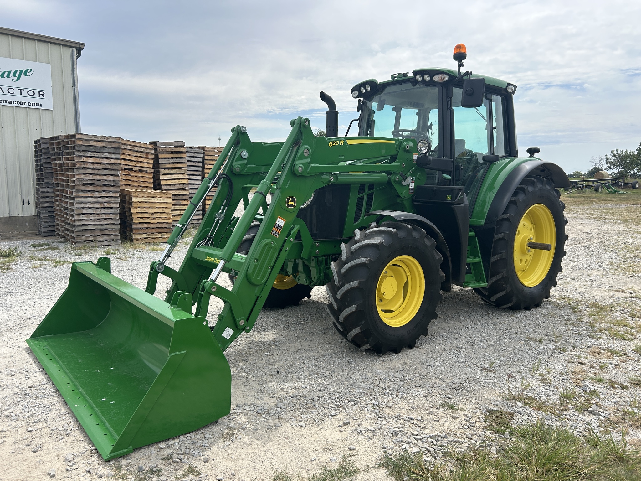  2024 John Deere 6120M at Heritage Tractor in Clinton, MO
