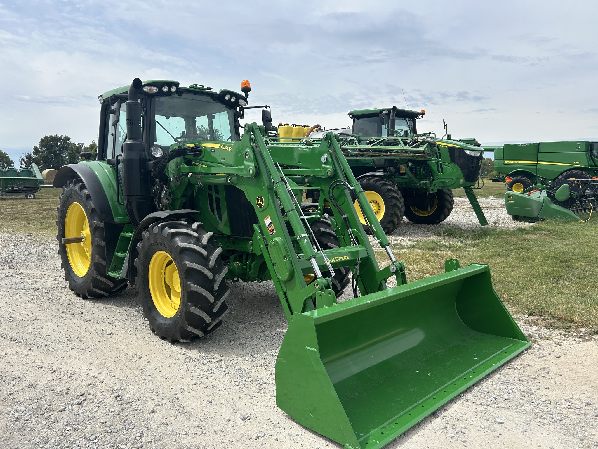  2024 John Deere 6120M at Heritage Tractor in Clinton, MO