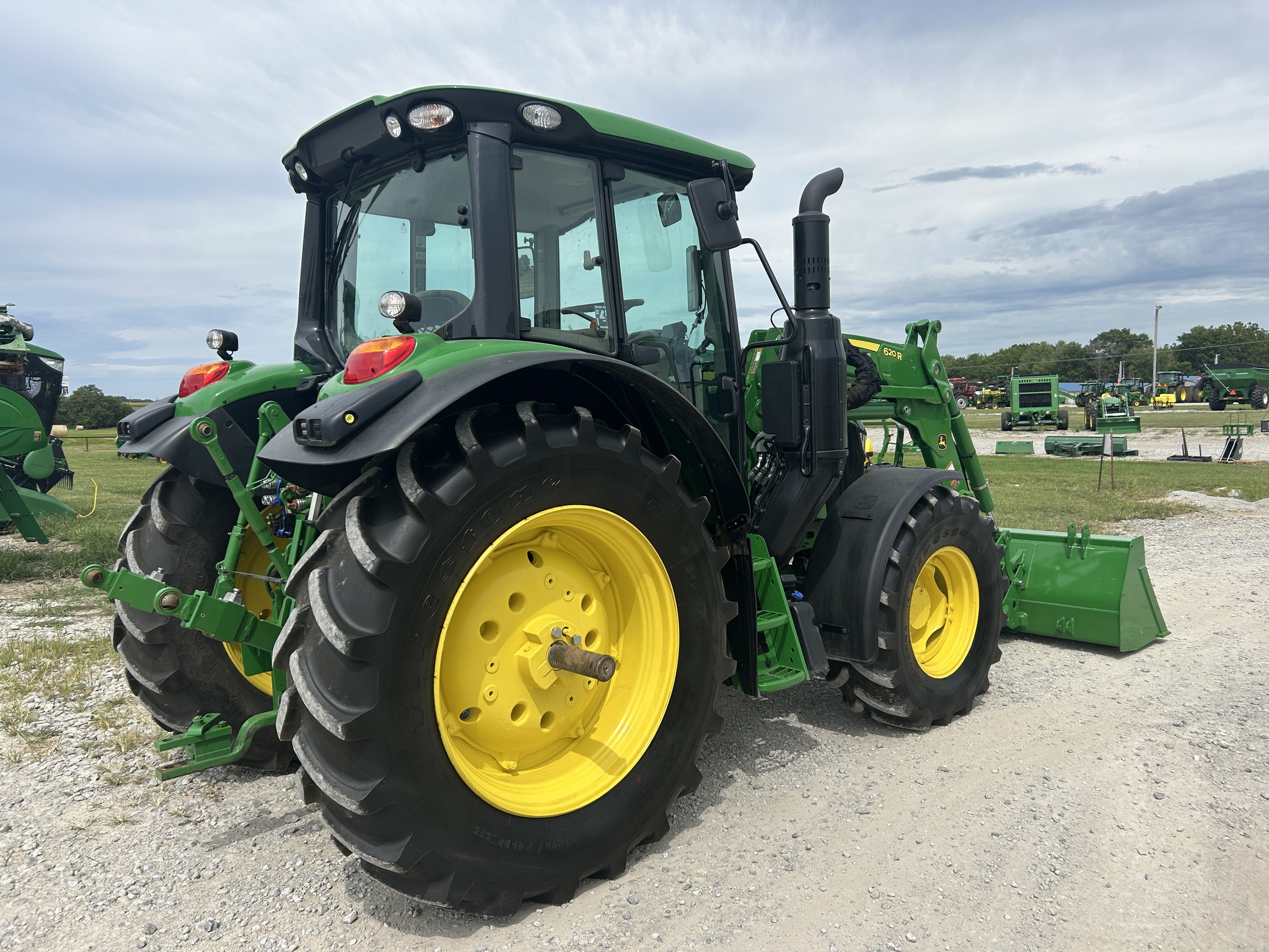  2024 John Deere 6120M at Heritage Tractor in Clinton, MO