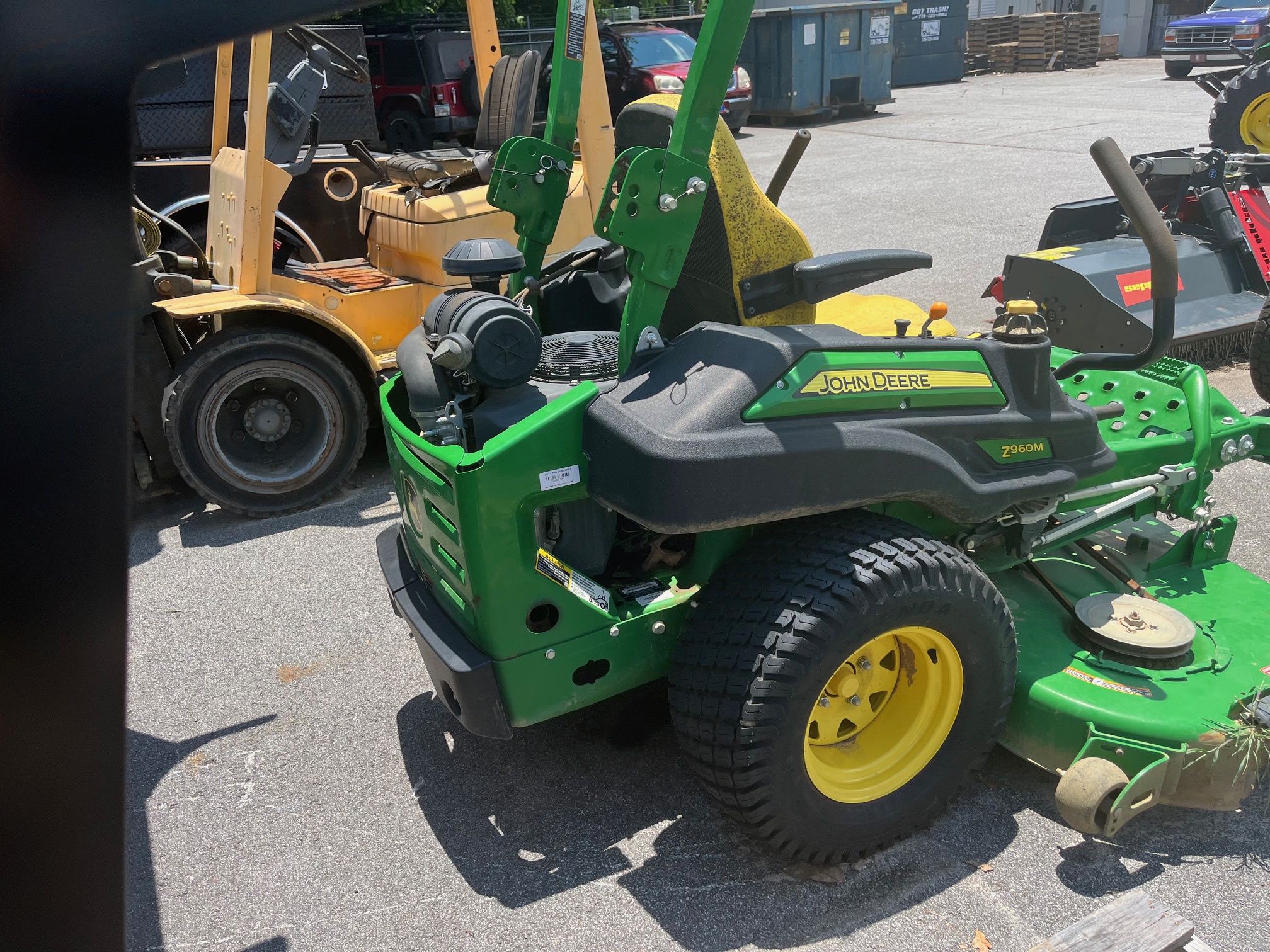 John Deere z960m Image 4