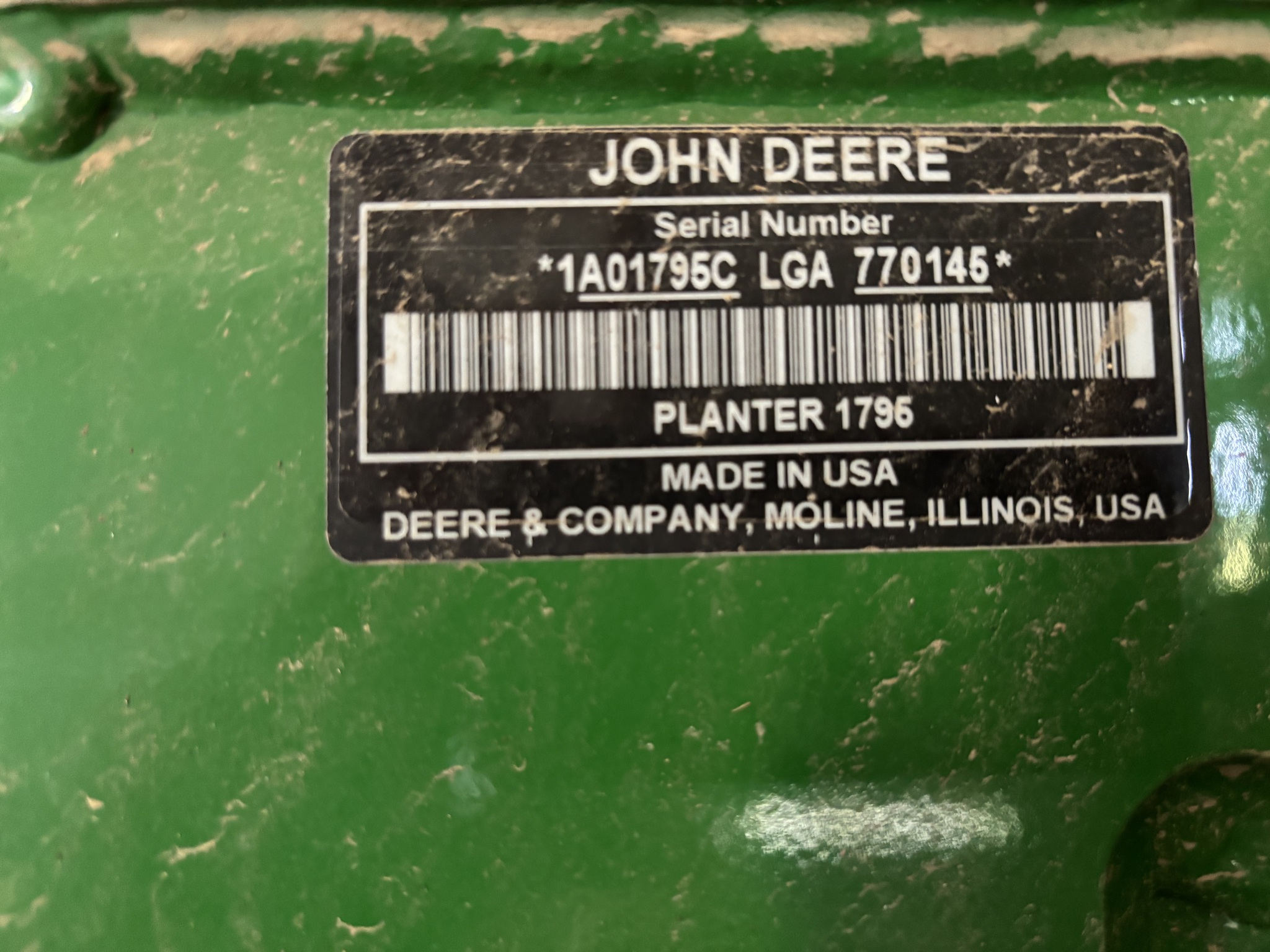 Used 2017 John Deere 1795 Planters: Drawn at Koenig Equipment in Anna, OH - PhotoXL7