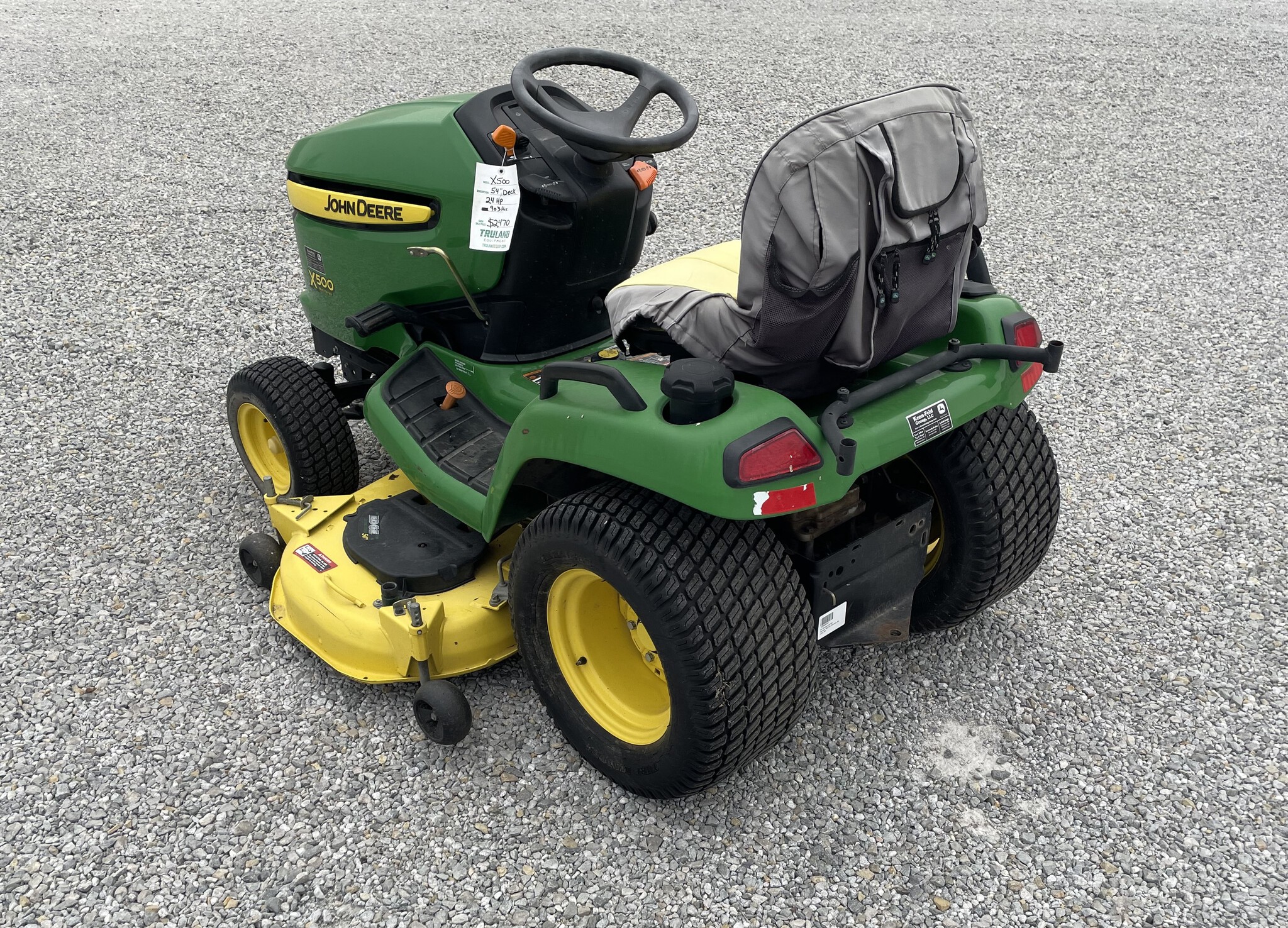 2012 John Deere X500 Image 6