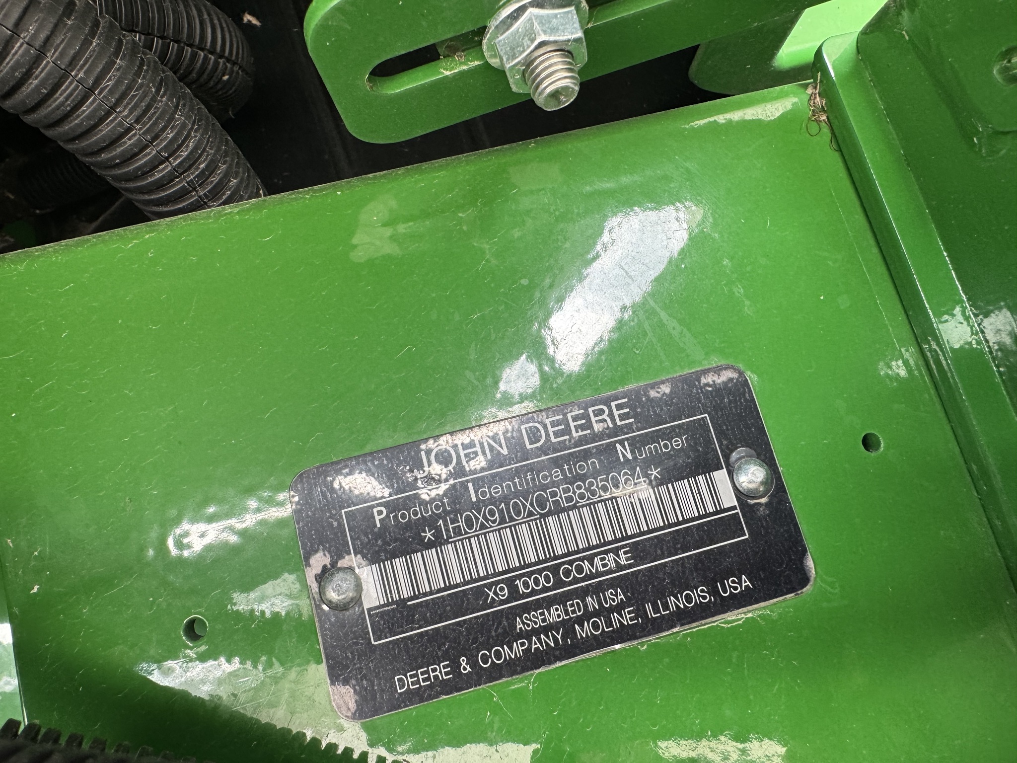  2025 John Deere X9 1000 at Heritage Tractor in Pittsburg, KS