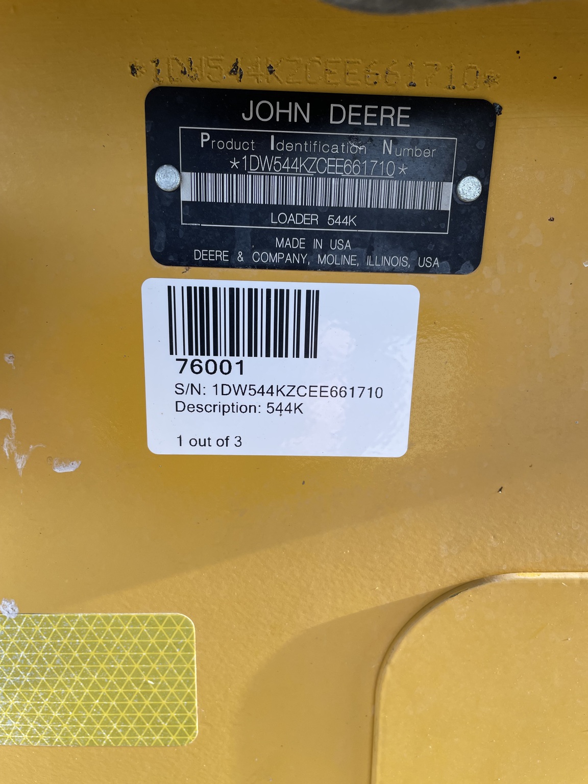 2014 John Deere 544K Image 10