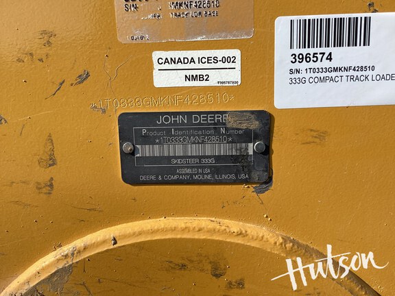Photo of 2022 John Deere 333G