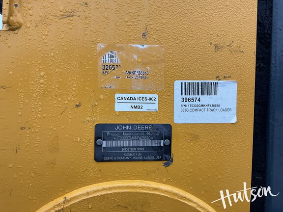 Photo of 2022 John Deere 333G