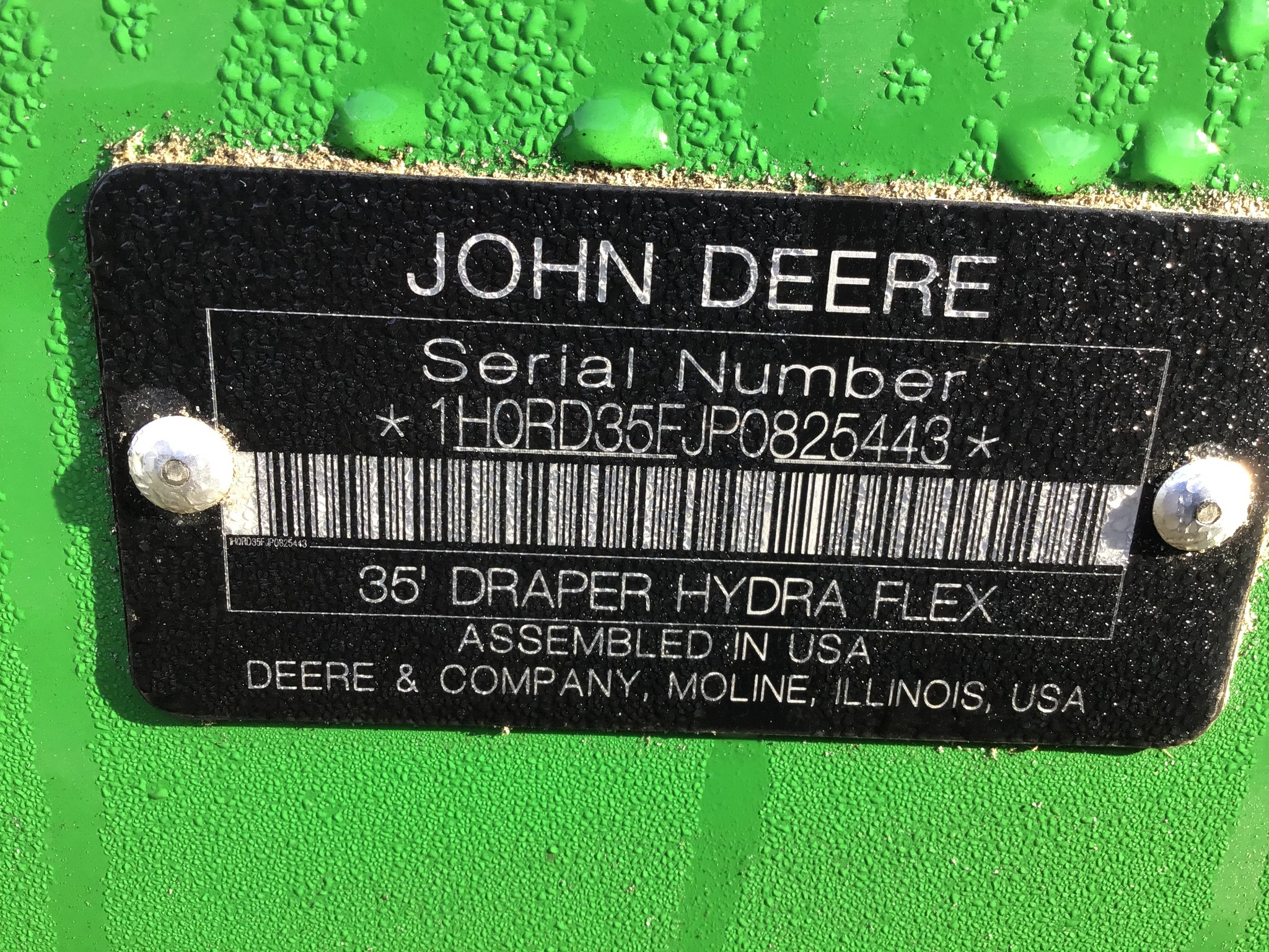 2023 John Deere RD35F Image 10