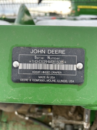 Used 2021 John Deere HD50R Combine Platforms at Horizon Ag & Turf in Falher, AB - Photo2