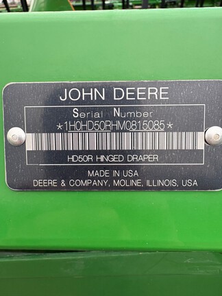 Used 2021 John Deere HD50R Combine Platforms at Horizon Ag & Turf in Falher, AB - Photo8