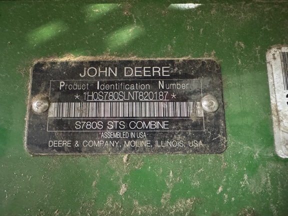 Photo of 2022 John Deere S780