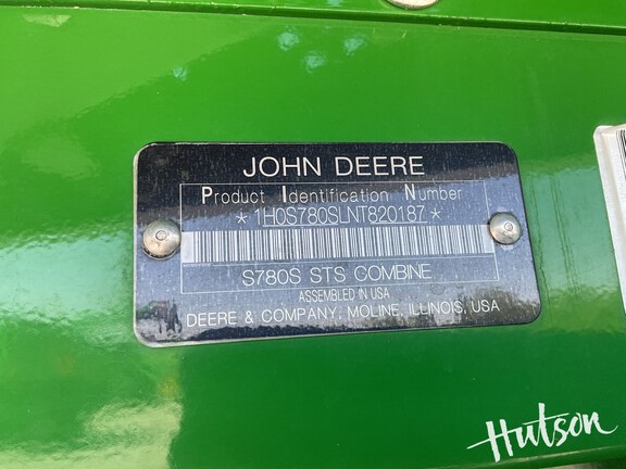 Photo of 2022 John Deere S780