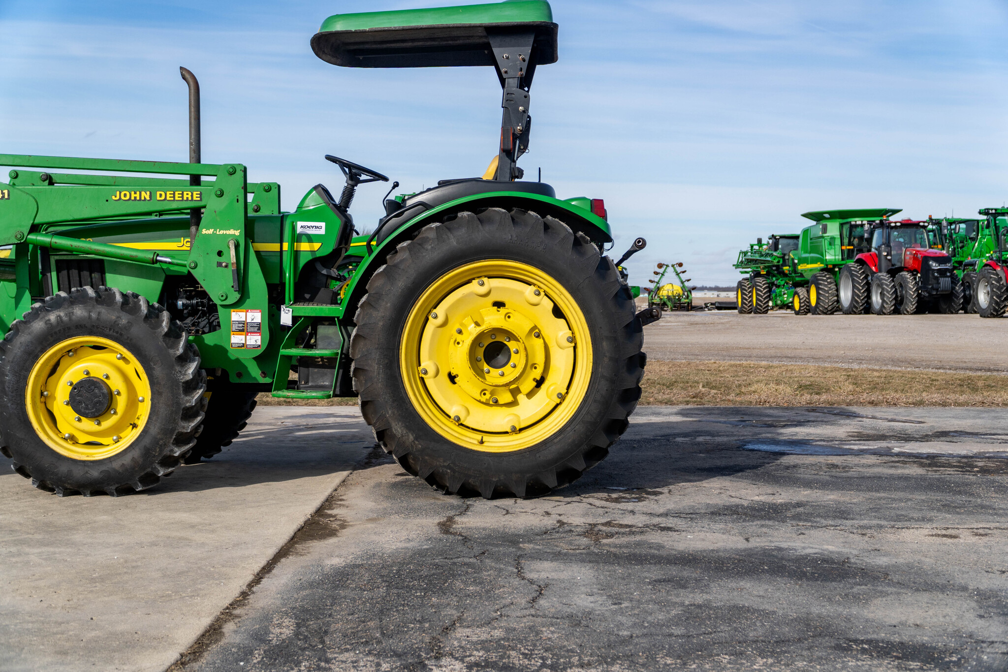 Used 2001 John Deere 5420 Utility Tractors at Koenig Equipment in Anna, OH - PhotoXL9