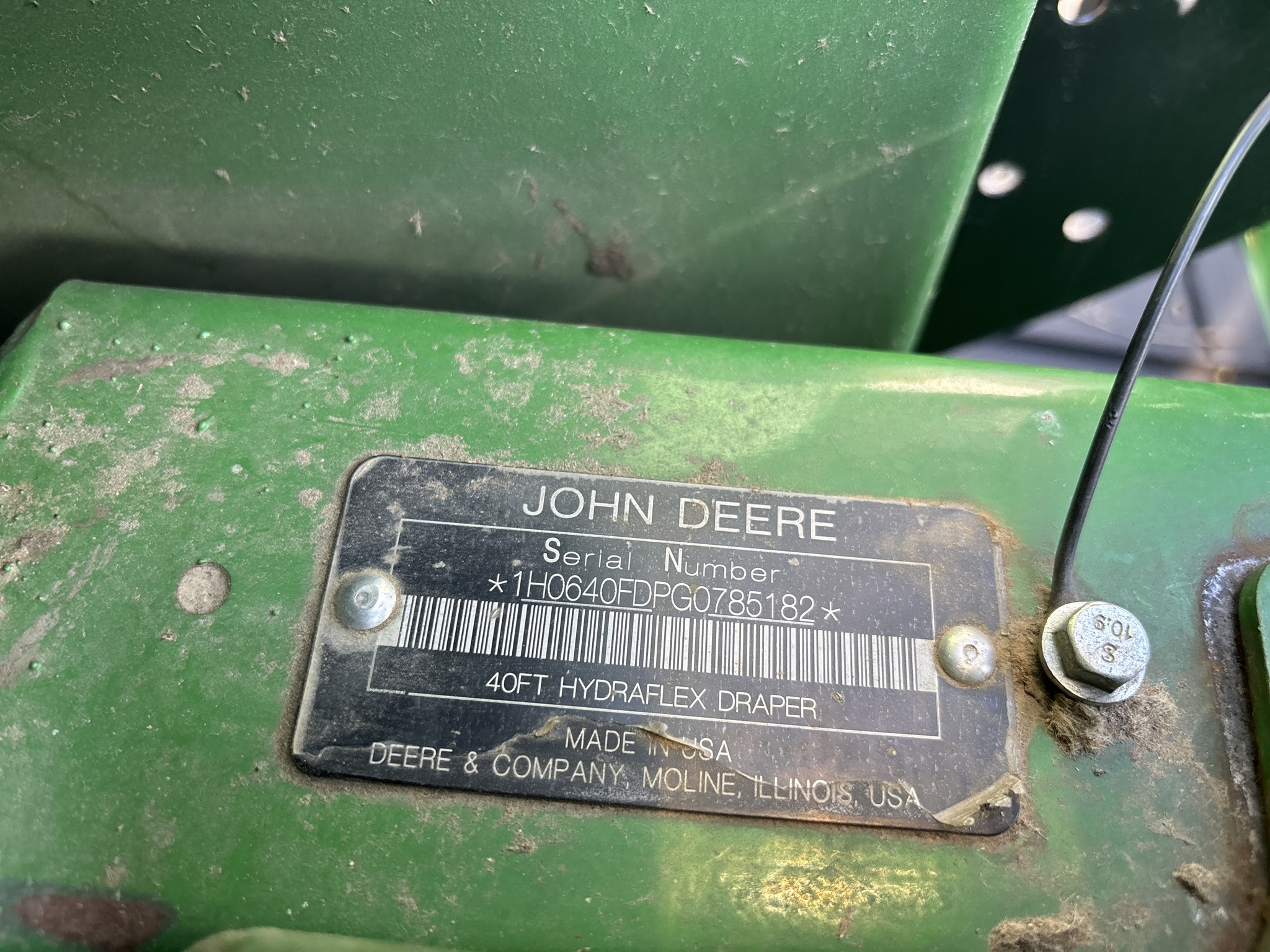 Used 2016 John Deere 640FD Combine Platforms at Koenig Equipment in Oxford, OH - PhotoXL19