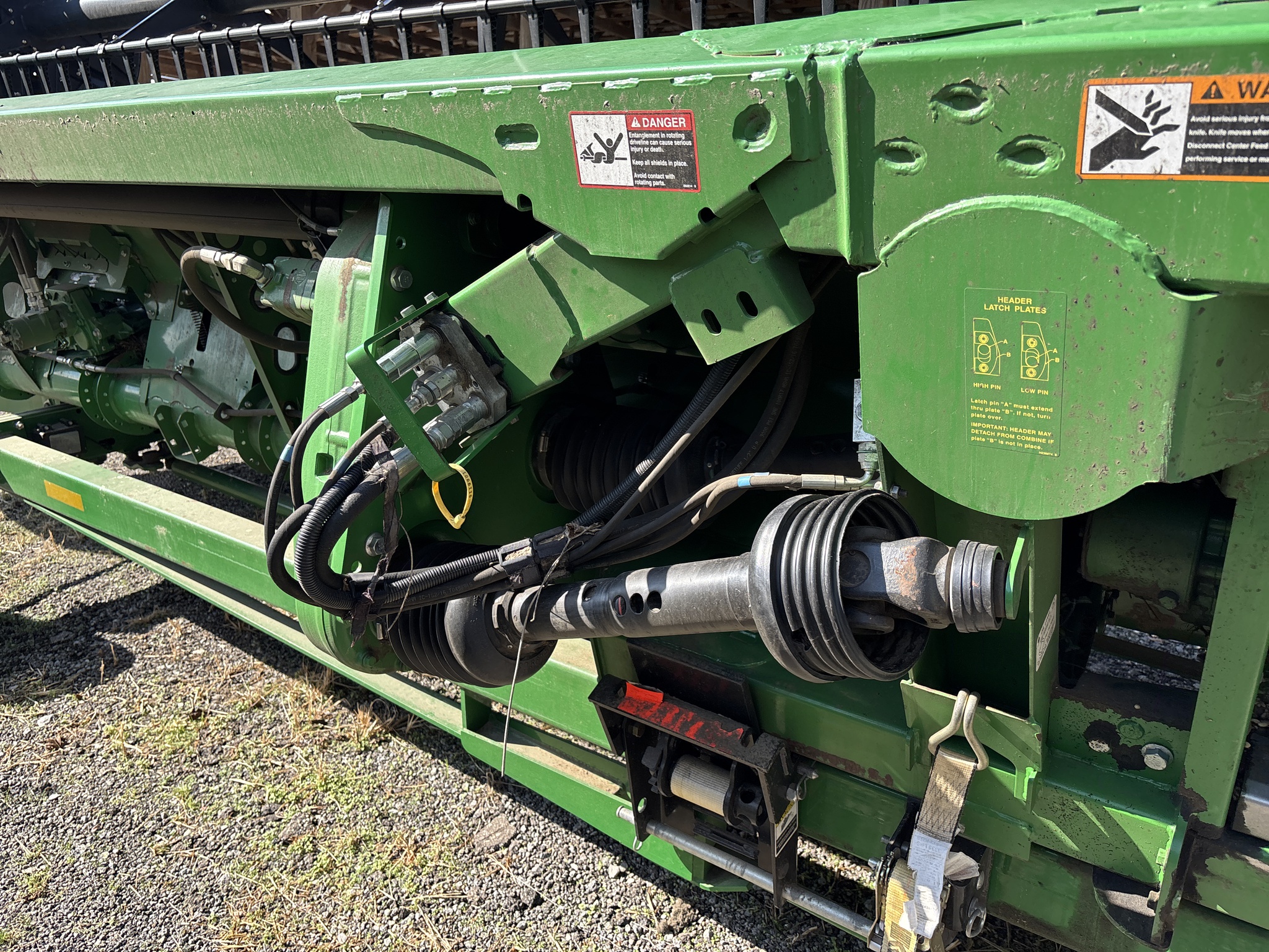 Used 2016 John Deere 640FD Combine Platforms at Koenig Equipment in Oxford, OH - PhotoXL9