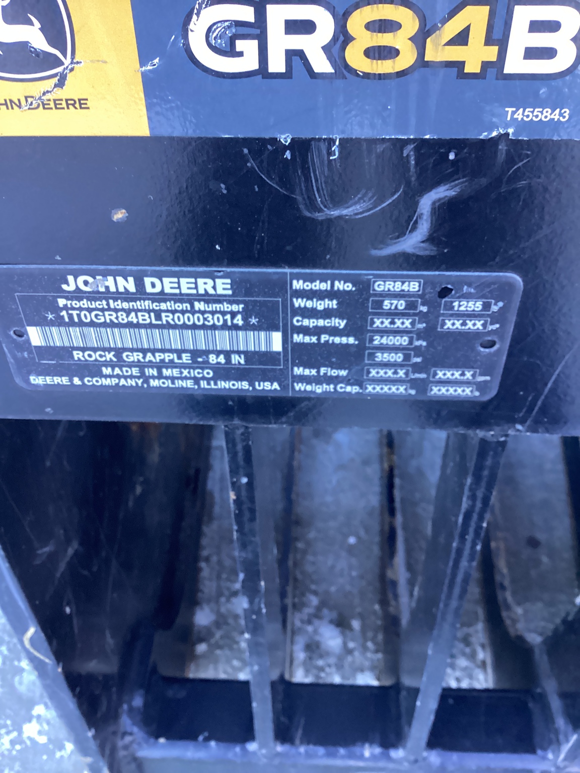 2025 John Deere GR84B Image 8