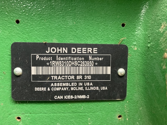 Photo of 2025 John Deere 8R 310