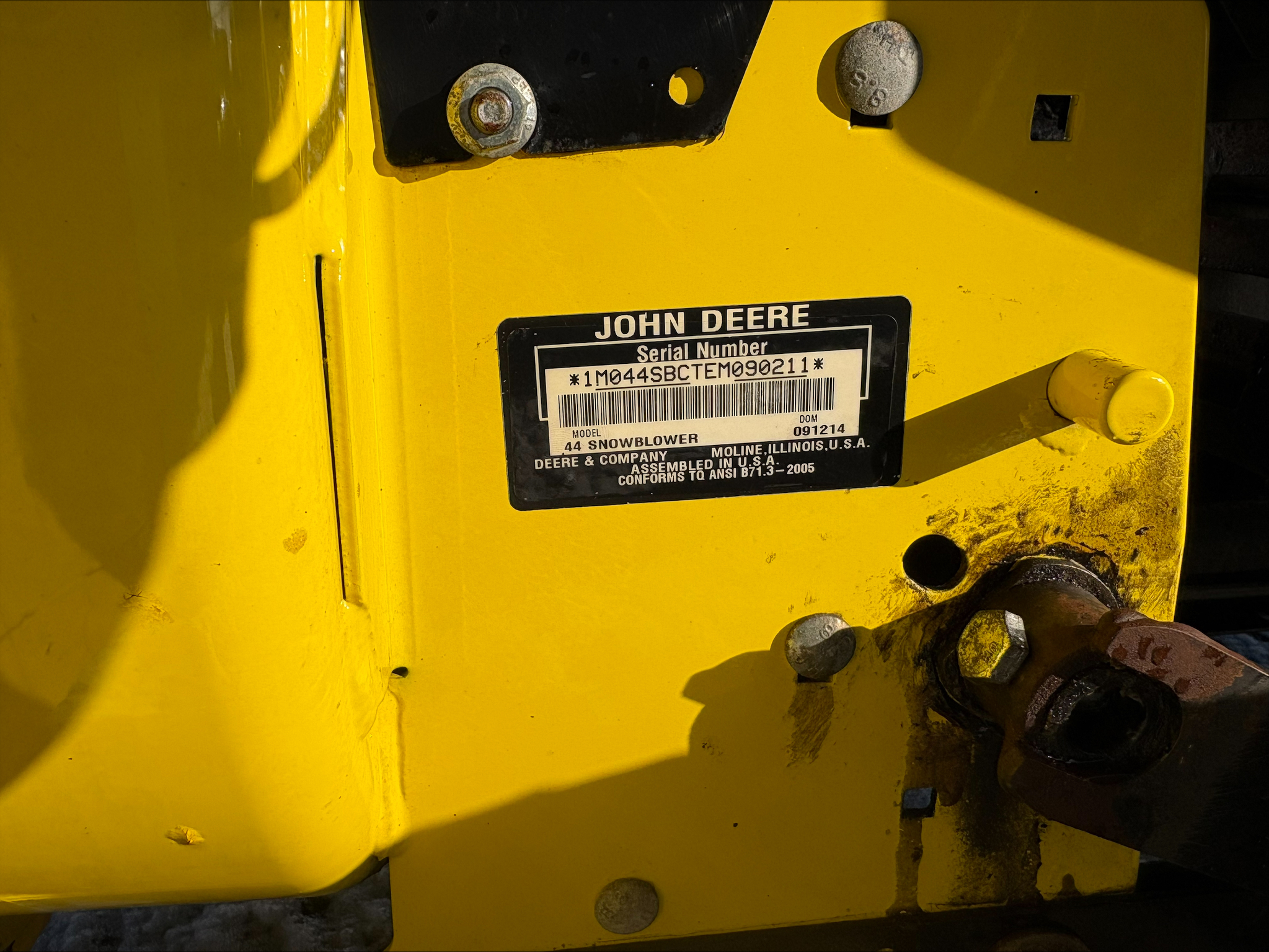 2011 John Deere D130 Image 6