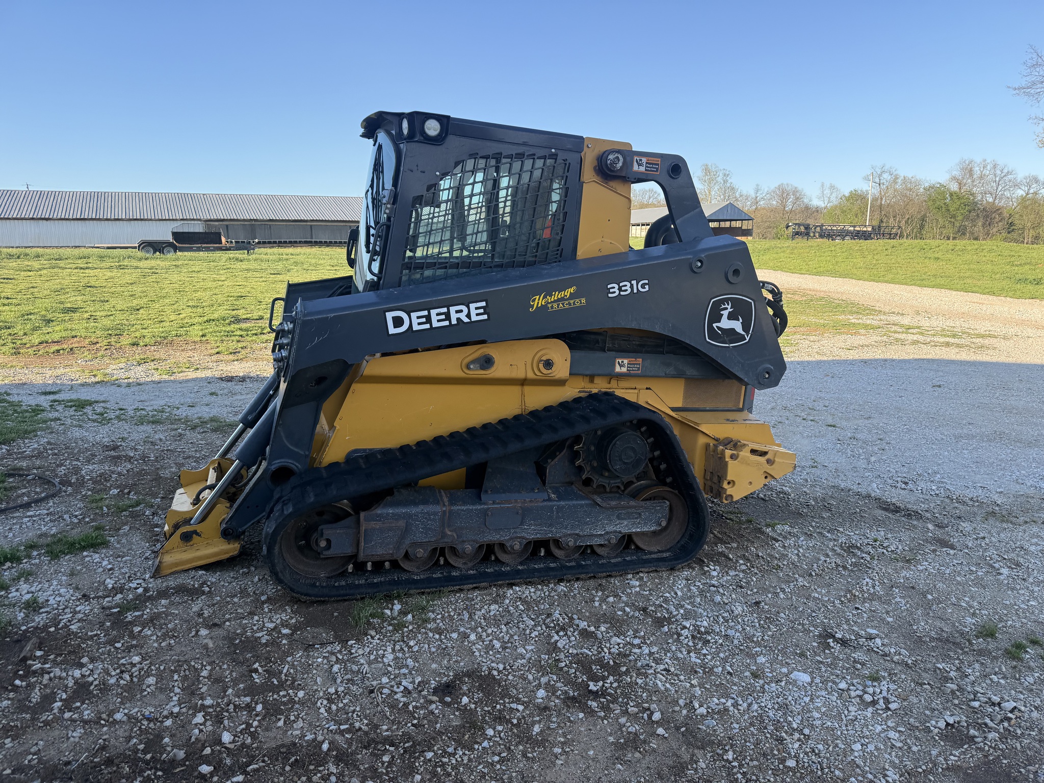  2023 John Deere 331G at Heritage Tractor in Harrison, AR