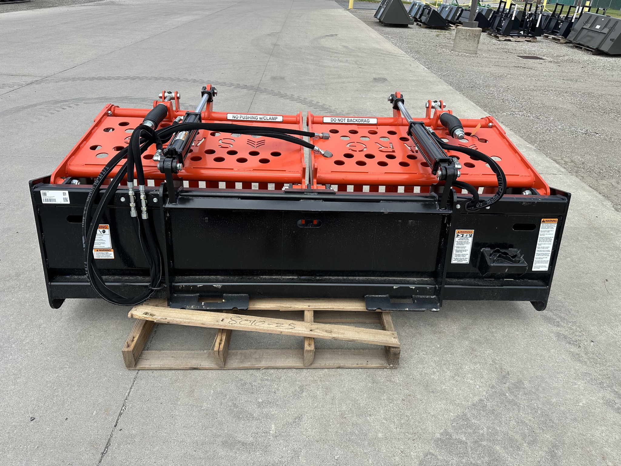2025 Worksaver SARG-84 Sweeping Action Rock Grapple Image 5