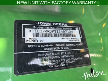 Photo of 2025 John Deere Z970R