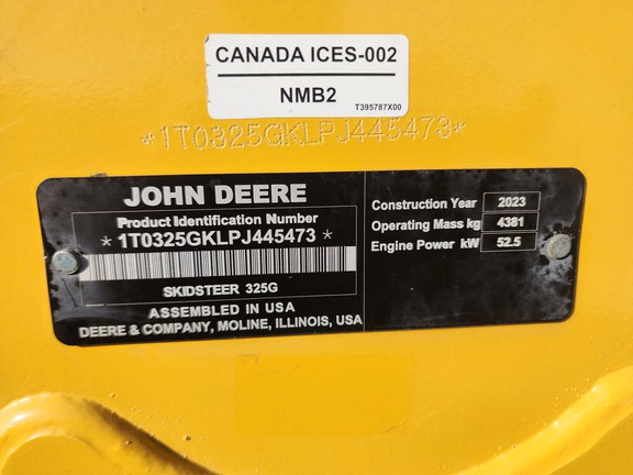 2023 John-Deere 325G