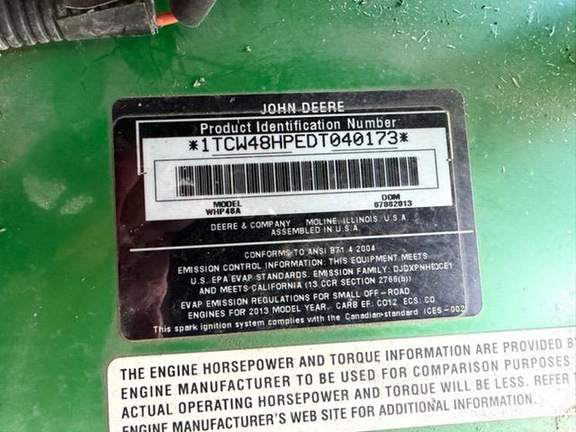 2013 John Deere WHP48A - Photo5