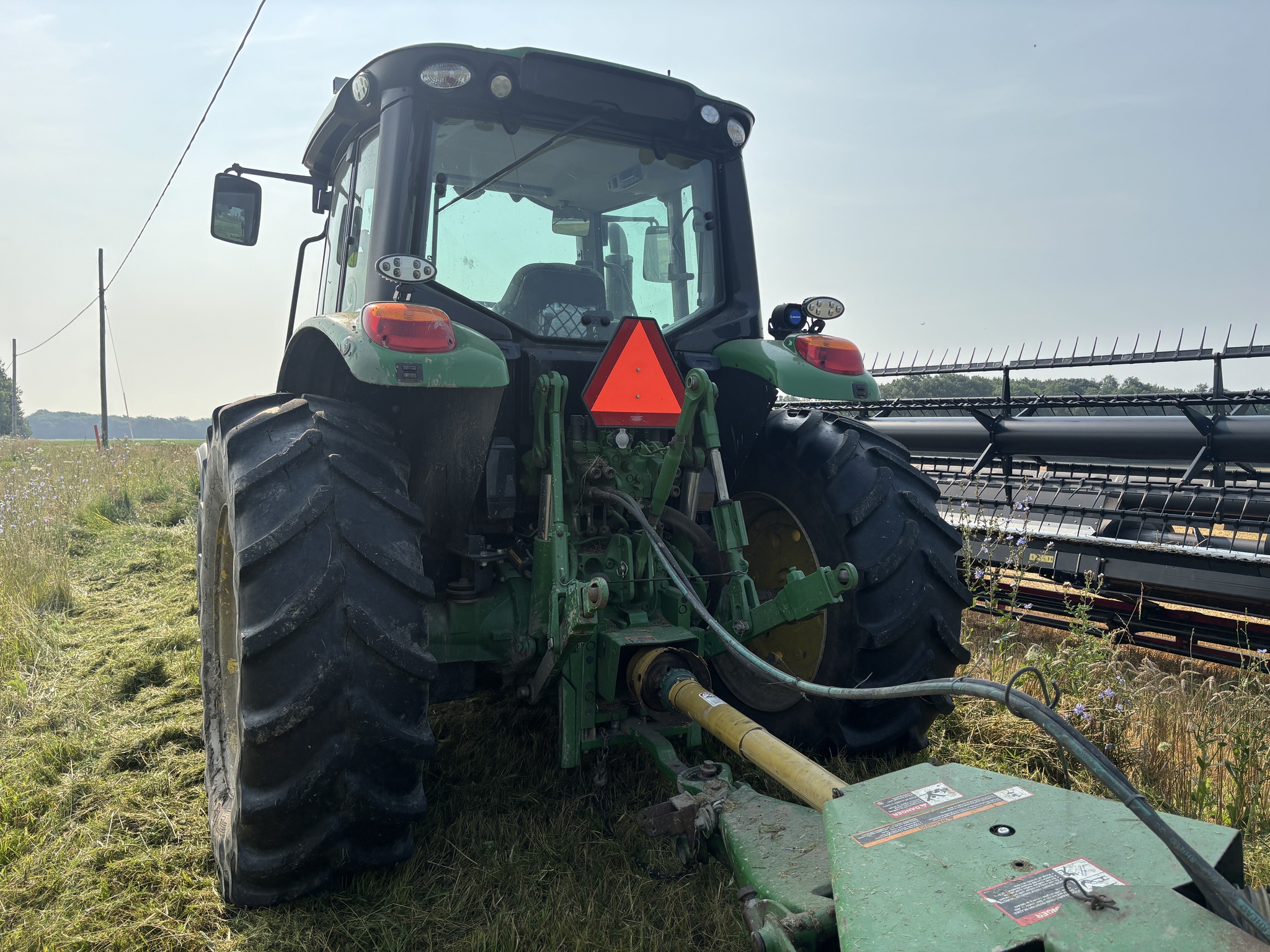 Used 2024 John Deere 6120M Utility Tractors at Koenig Equipment in Anna, OH - PhotoXL6