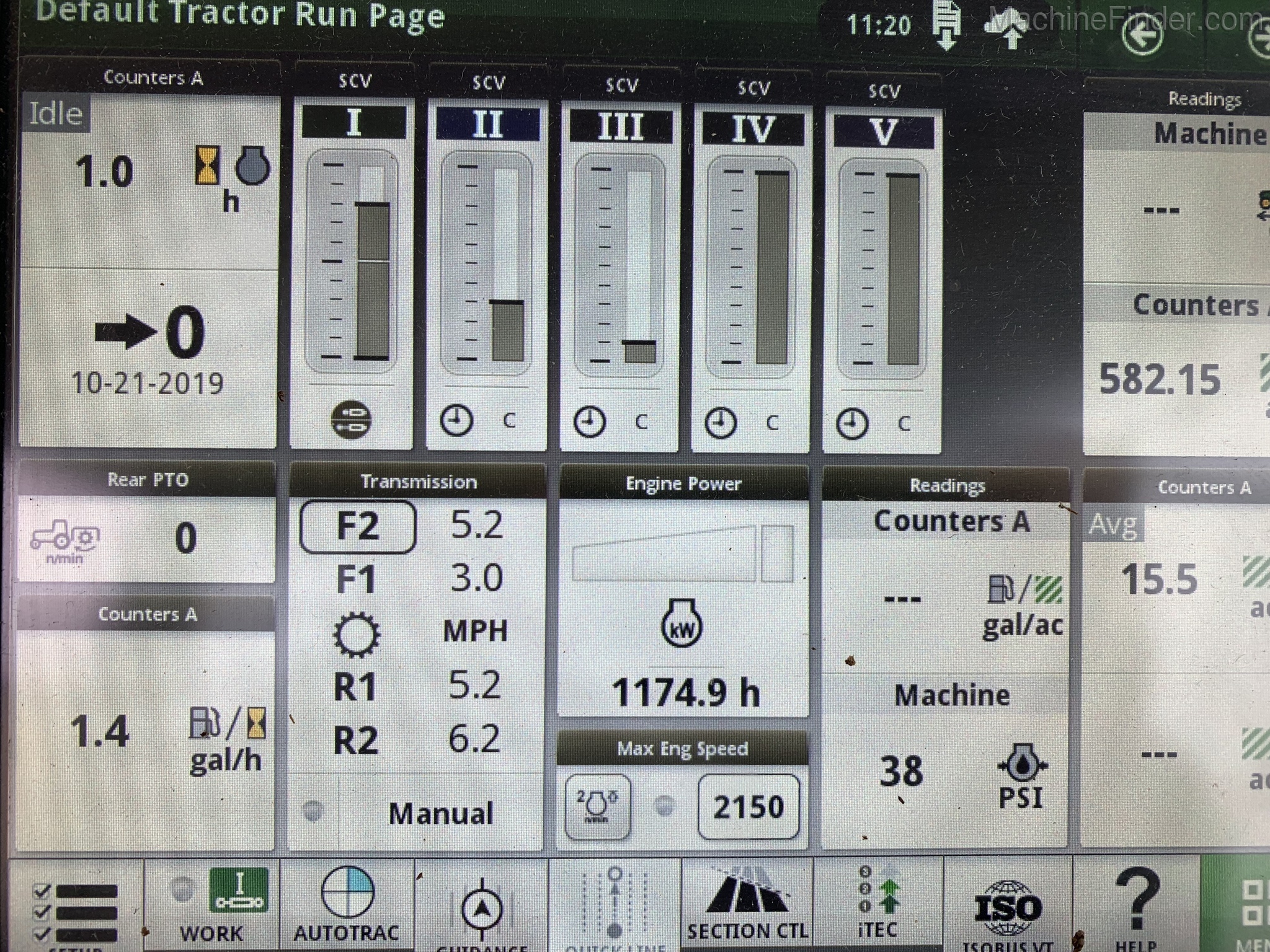 2017 John Deere 9620RX Image 8