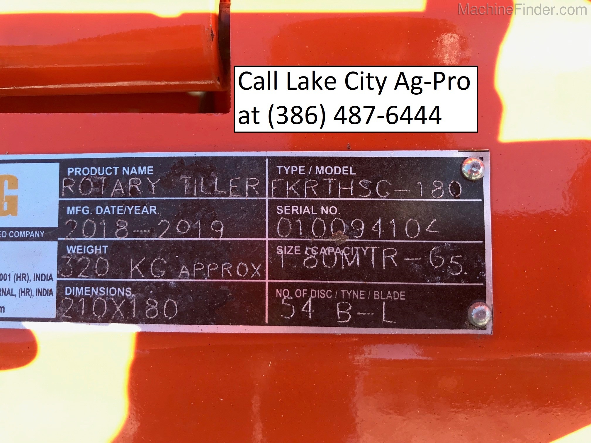 2019 Lovett Tharpe RTHSC180 Image 9