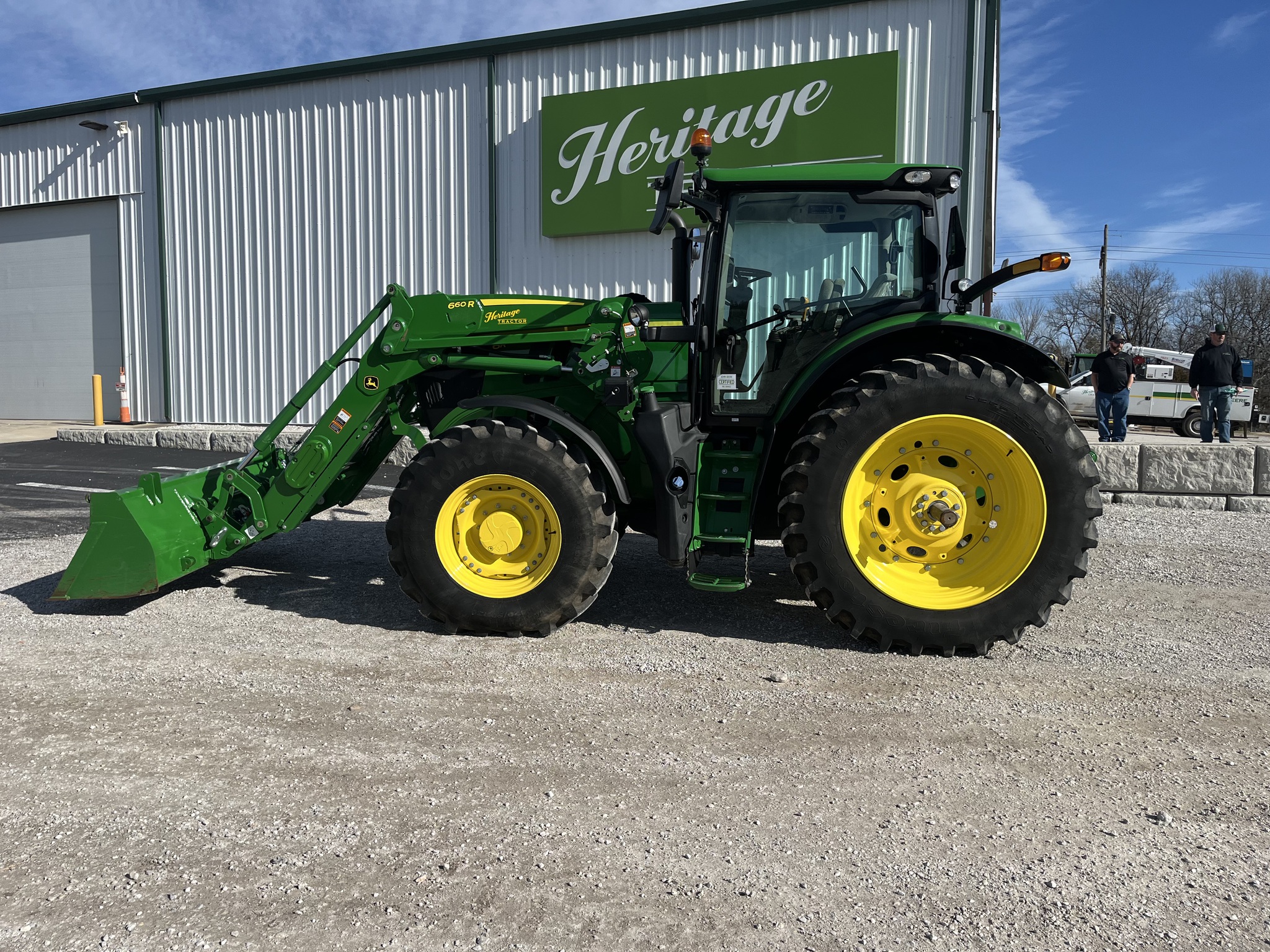  2022 John Deere 6R 175 at Heritage Tractor in Lockwood, MO