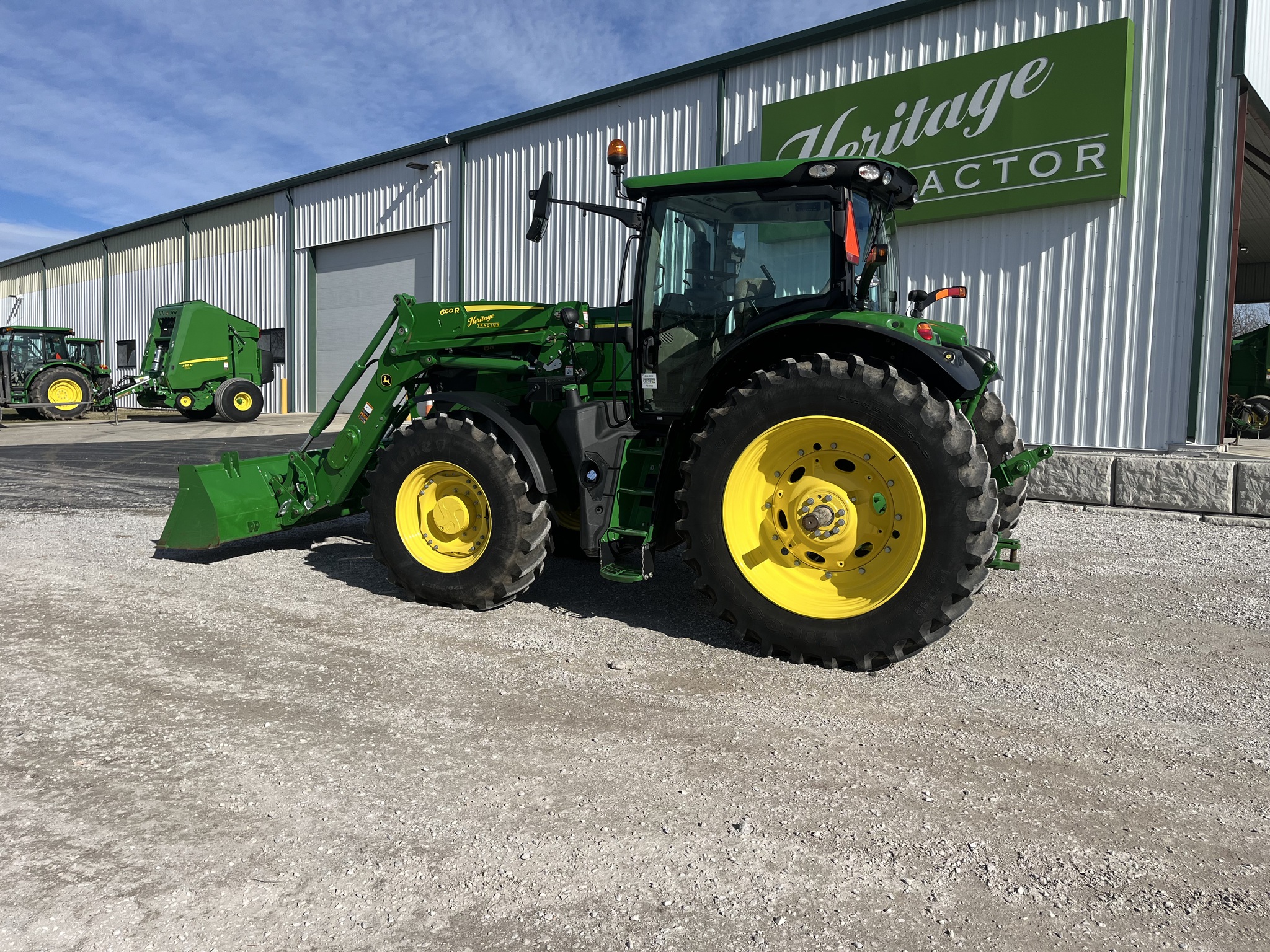  2022 John Deere 6R 175 at Heritage Tractor in Lockwood, MO
