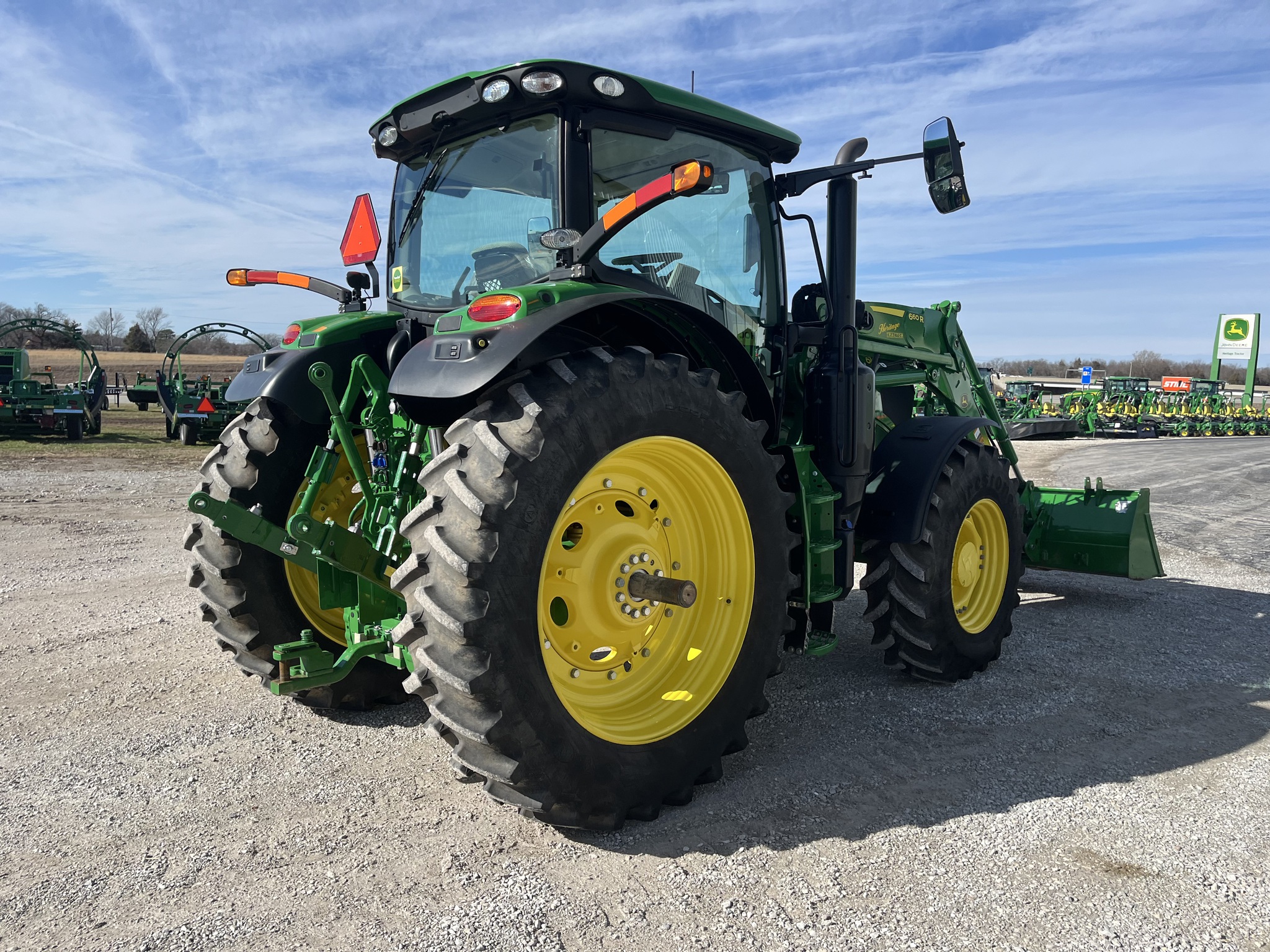  2022 John Deere 6R 175 at Heritage Tractor in Lockwood, MO