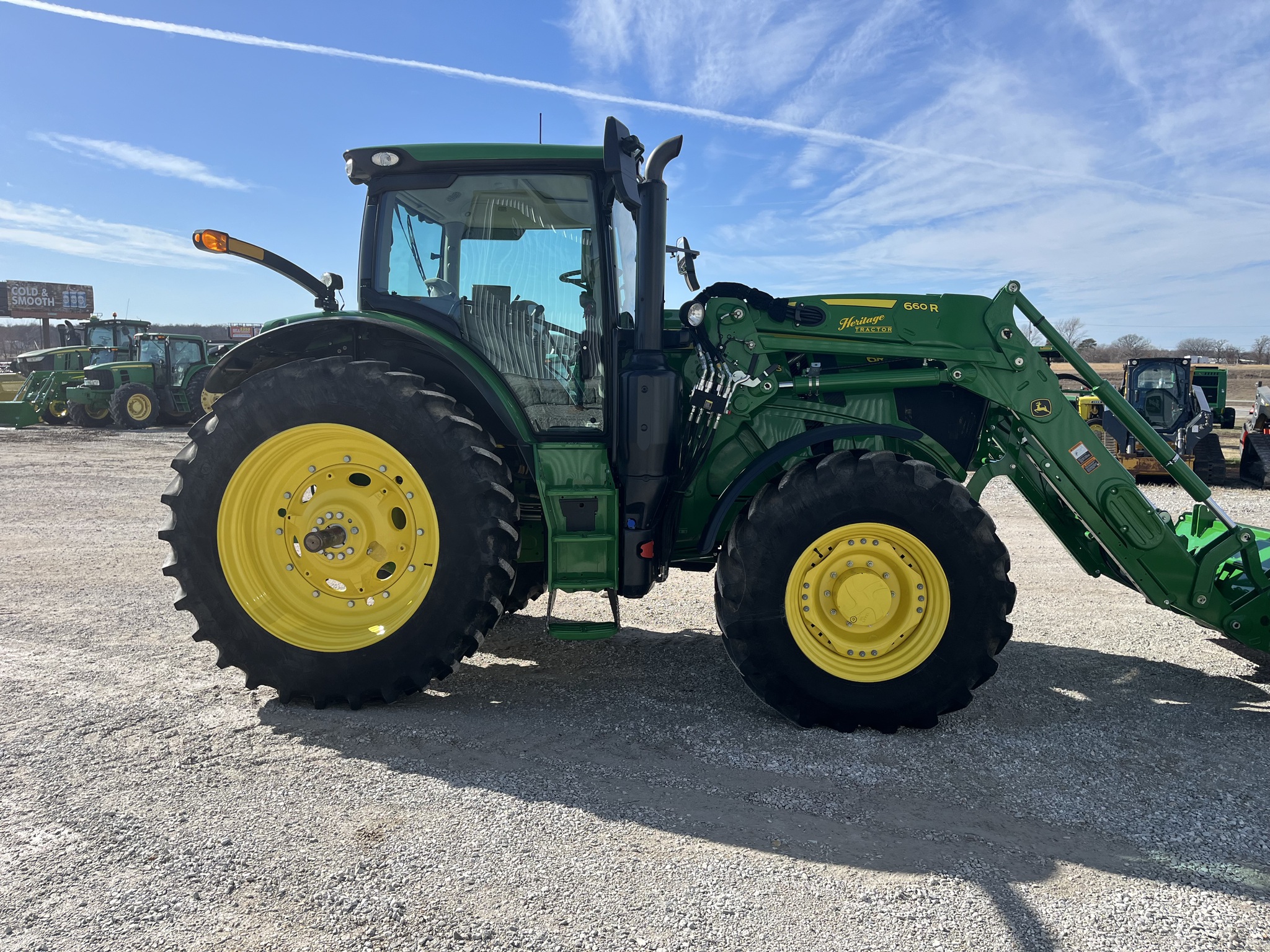  2022 John Deere 6R 175 at Heritage Tractor in Lockwood, MO