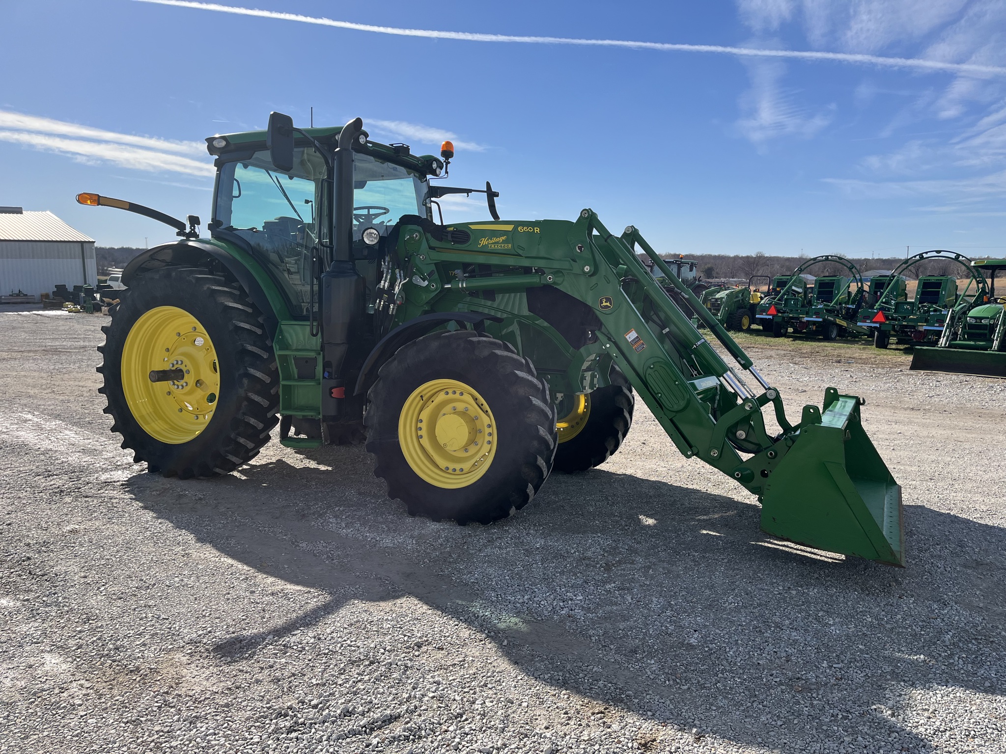  2022 John Deere 6R 175 at Heritage Tractor in Lockwood, MO