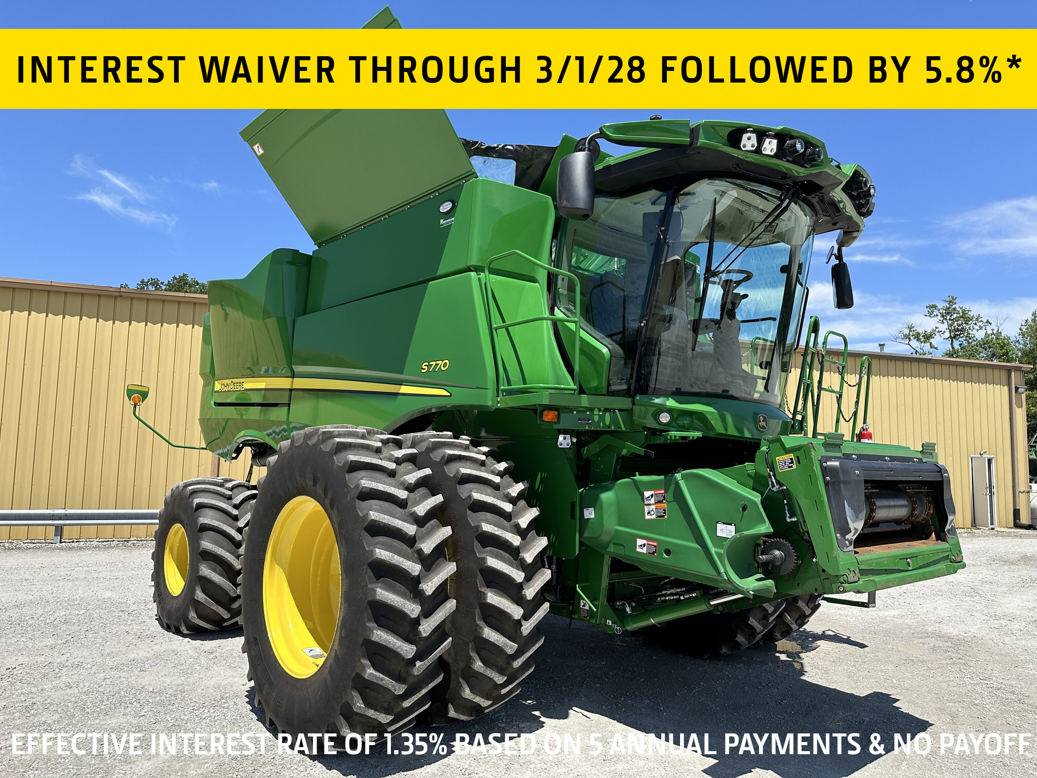 2023 John Deere S770 Image 1